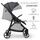 KikkaBoo Alexa stroller | dark grey, thumbnail 2 of 3