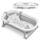 KikkaBoo baby bathtub WILLY | pink, thumbnail 1 of 3