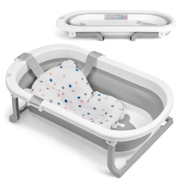 KikkaBoo baby bathtub WILLY | pink, image 1 of 3