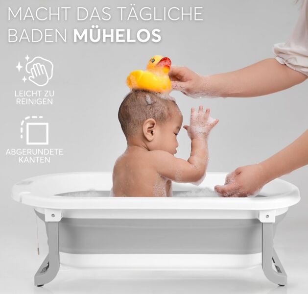 KikkaBoo baby bathtub WILLY | pink, image 3 of 3