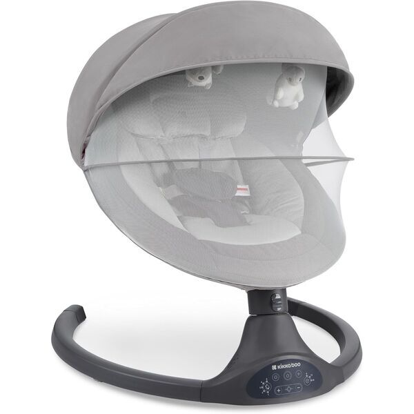 Mecedora eléctrica para bebés KikkaBoo Codie | gris claro 1