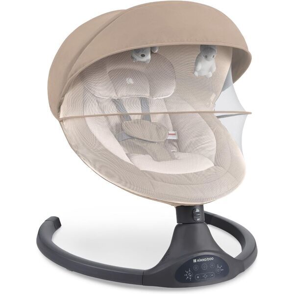 Mecedora eléctrica para bebés KikkaBoo Codie | beige 1
