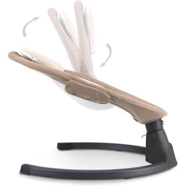 Mecedora eléctrica para bebés KikkaBoo Codie | beige 3