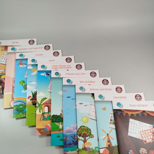 Kind Akademie Lernspiel-Set Kindergarten for 2-3 Jährige | multicolored 4