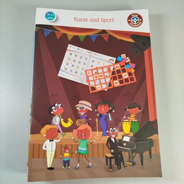 Kind Akademie Lernspiel-Set Kindergarten for 2-3 Jährige | multicolored 5