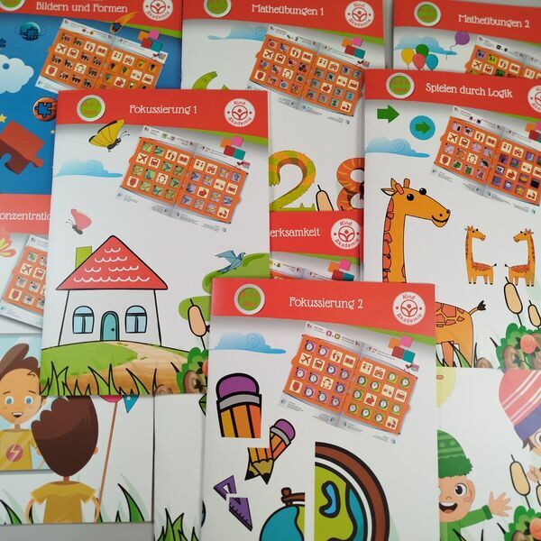 Kind Akademie Lernspiel-Set Vorschule for 4-5 Jährige | multicolored 4