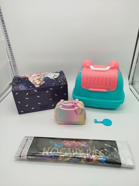 Kinder Spieleset - Schminkkästchen & Plüschtiere | multicolored 2