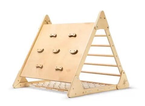 Kinderfeets Kletterdreieck | braun 1