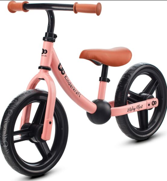 Kinderkraft 2WAY Next Draisienne | rose, image 1 of 1