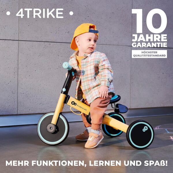 Kinderkraft 4Trike tricycle 3 en 1 | noir, image 3 of 3