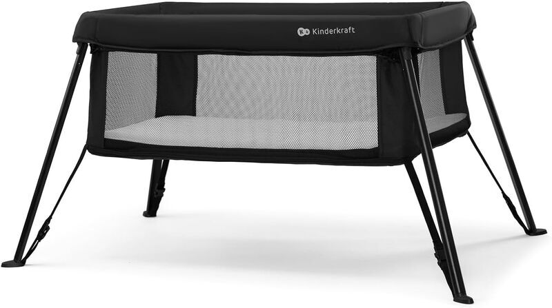 Kinderkraft CAMI 3-in-1 Babybett | black 2