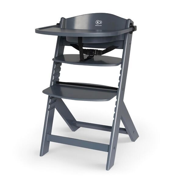 Kinderkraft Enock 3-in-1 Kinderhochstuhl | grau 1