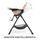 Kinderkraft Foldee Klappbarer high chair | black/brown, thumbnail 2 of 3