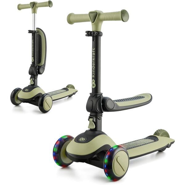 Kinderkraft Halley 2 in 1 Scooter and Kinderroller | 24 Monate - 4 Jahre | green 1