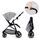 Kinderkraft Kinderwagen Vesto | grey thumbnail 2/3