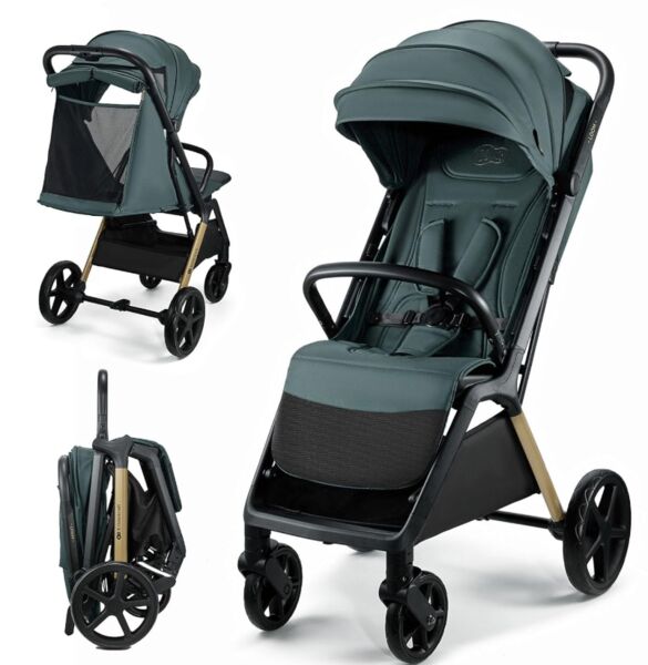 Kinderkraft LOOM light buggy | green, image 1 of 3