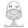 Kinderkraft Luli Elektrische Babywippe | grey thumbnail 1/2