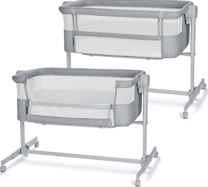 Kinderkraft NESTEE UP 2 co-sleeper | grey, image 1 of 2