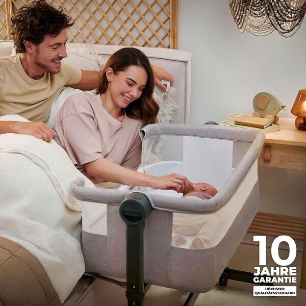 Kinderkraft NESTEE UP 2 lettino da affiancare | beige, image 2 of 3