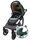 Kinderkraft Prime 2-in-1 stroller | black/green, thumbnail 1 of 5