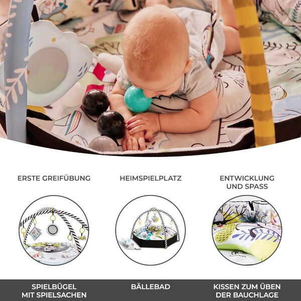 Kinderkraft Smartplay Spieldecke | multicolored 2