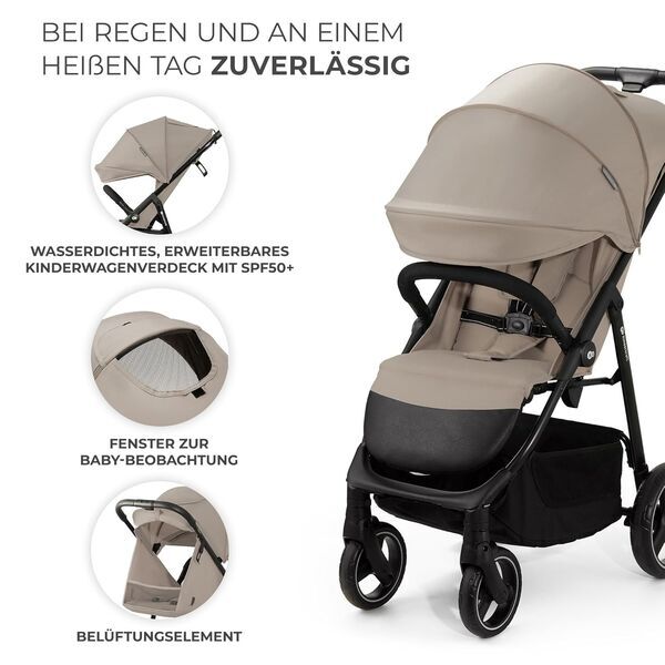 Kinderkraft Trig 3 Kinderwagen | beige 3