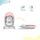 Kinderkraft Unimo UP 5-in-1 Babyschaukel | pink thumbnail 3/5