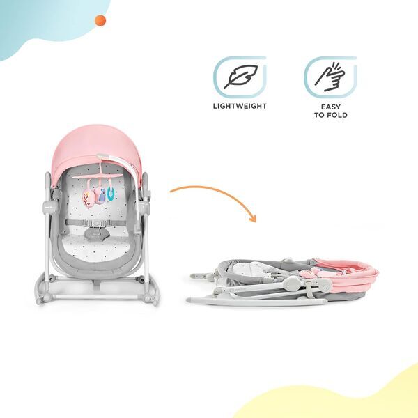 Kinderkraft Unimo UP 5-in-1 Babyschaukel | pink 3