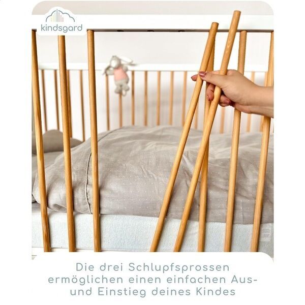 Kindsgard Kinderbett godnat 60 x 120 cm | white 3