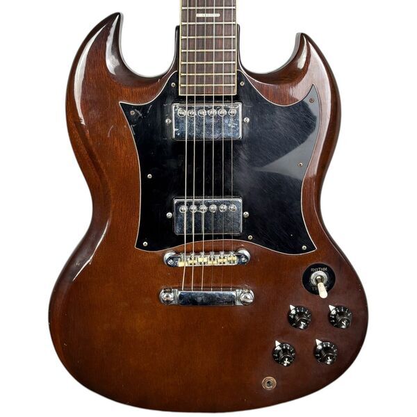 Kingston Japan vintage SG 1970s | walnut brown, image 1 of 5