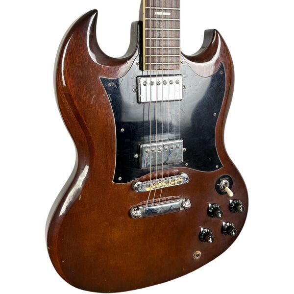 Kingston Japan vintage SG 1970s | walnut brown, image 2 of 5