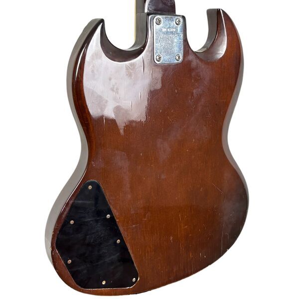 Kingston Japan vintage SG 1970s | walnut brown, image 5 of 5