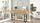 console table with shelf brown | brown, thumbnail 2 of 4