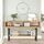 console table with shelf brown | brown, thumbnail 3 of 4