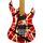 Kramer Japan EVH Style 1980s - crvena Stripes | Crvena, thumbnail 1 of 5