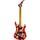 Kramer Japan EVH Style 1980s - crvena Stripes | Crvena, thumbnail 3 of 5