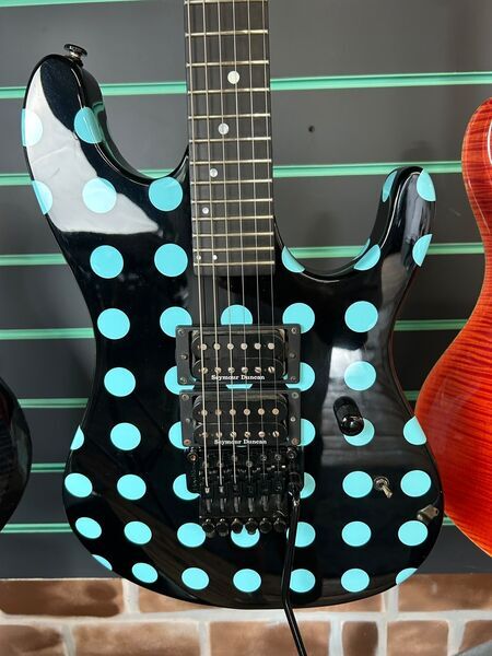 Kramer Nightswan Polka Dot 2021 Electric Guitar | Original, image 4 of 5