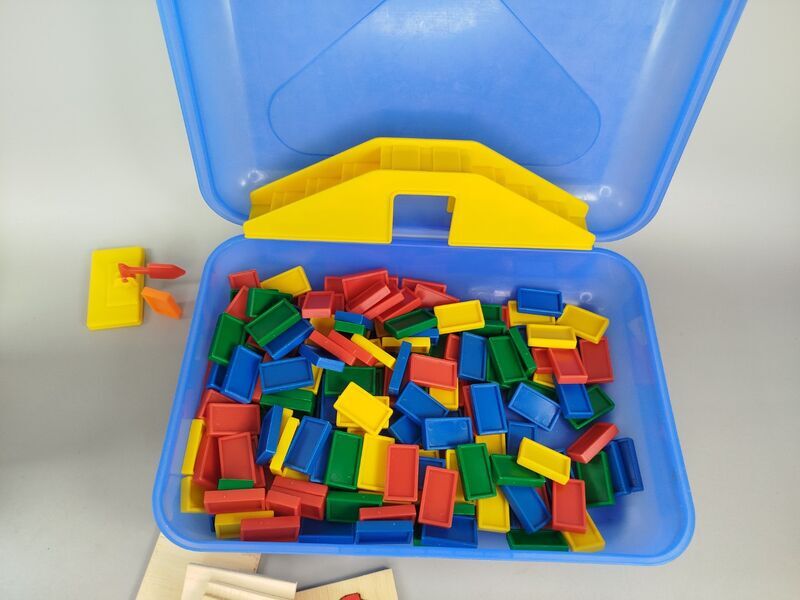 Kreativ-Spielset - Jenga, Memory, Dominosteine, Knobelball | mehrfarbig 2