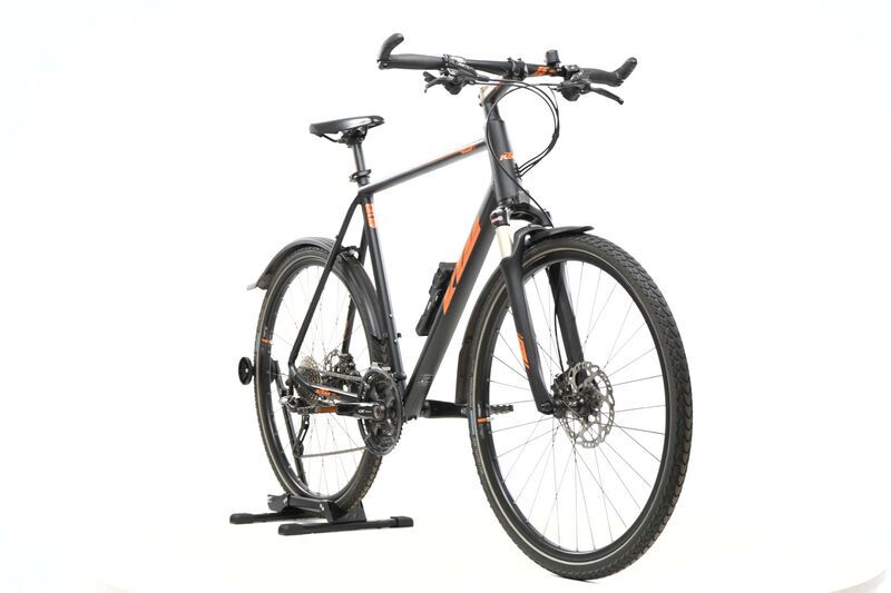 KTM Loreto Cross (2021) | Diamant | schwarz matt/orange/schwarz glänzend | 28" | 60 cm 3