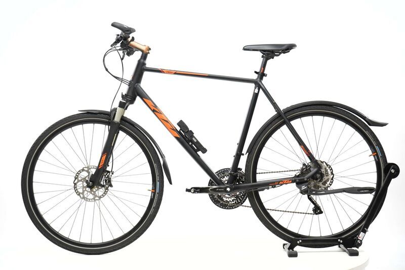 KTM Loreto Cross (2021) | Diamant | schwarz matt/orange/schwarz glänzend | 28" | 60 cm 4
