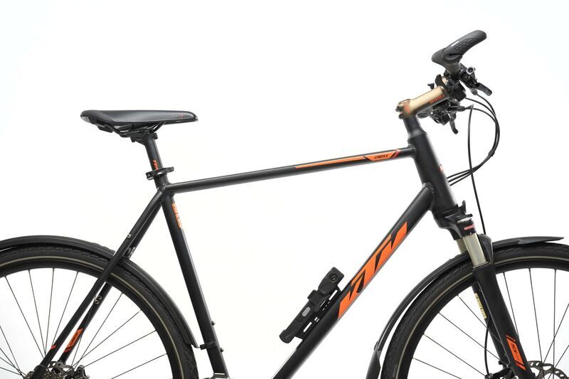 KTM Loreto Cross (2021) | Diamant | schwarz matt/orange/schwarz glänzend | 28" | 60 cm 5