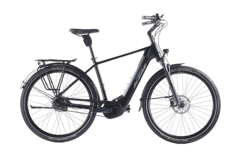KTM Macina City 610 Belt (2024) | Diamant | schwarz | 28" | 46 cm | < 100 km | Shimano BR-MT402 1