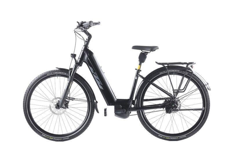 KTM Macina City 610 Belt (2024) | Tiefeinsteiger | schwarz | 28" | 43 cm | < 100 km | Shimano BR-MT402 2