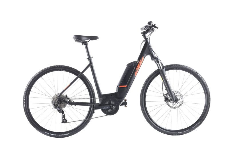 KTM Macina Cross A410 (2024) | Lav påstigning | sort | 28" | 51 cm | < 100 km 1