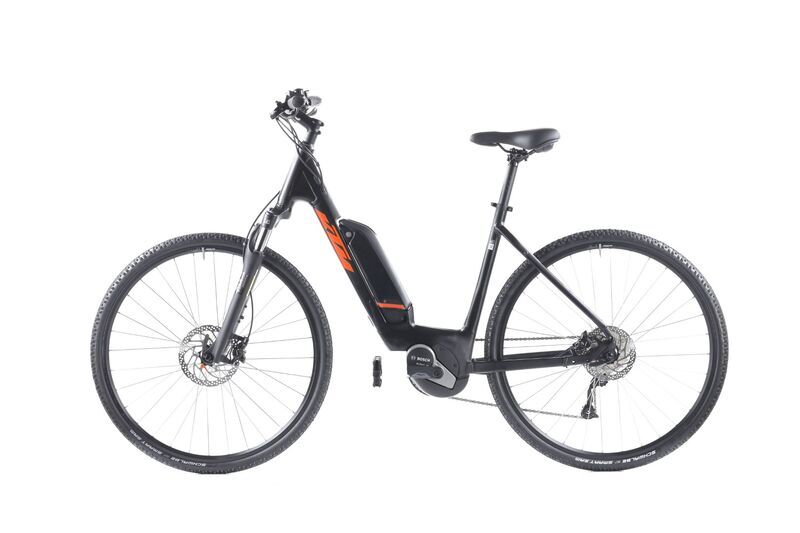 KTM Macina Cross A410 (2024) | Lav påstigning | sort | 28" | 51 cm | < 100 km 2