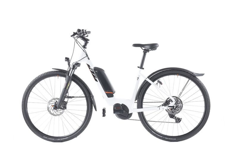 KTM Macina Cross Street P510 (2023) | Tiefeinsteiger | weiß | 28" | 56 cm | < 100 km 2