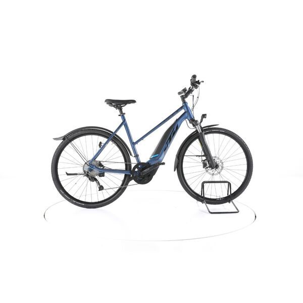 KTM Macina Cross Street (2022) | Trapez | blau | 28" | 56 cm | L | 100 - 500 km 1