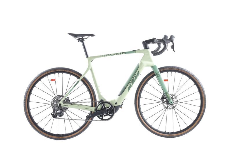 KTM Macina Gravelator SX Prime (2025) | Diamant | grün | 28" | 59 cm | < 100 km 1