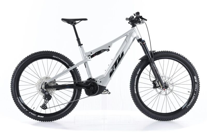 KTM Macina Lycan 772 (2023) | Diamant | silber | 27.5" | 48 cm | 500 - 3000 km | Tektro Orion | SR Suntour XCR 34 1
