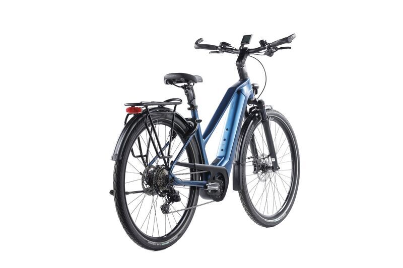 KTM Macina Style 730 (2023) | Trapez | blau | 28" | 46 cm | S | 500 - 1000 km | Shimano MT402 | SR Suntour NCX-D LO Air 2